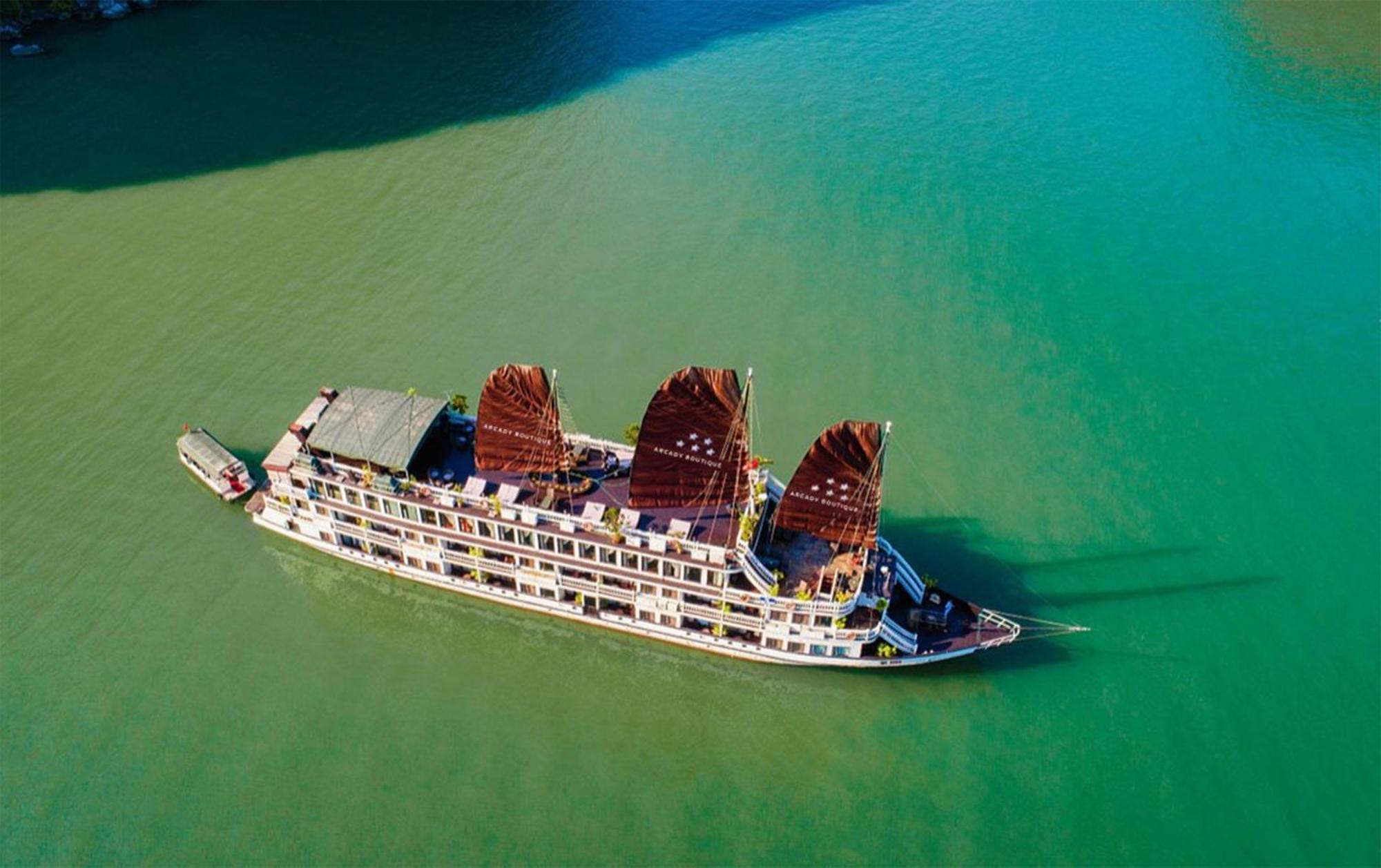 Hotel Halong Arcadia Cruise Ha Long Exterior foto