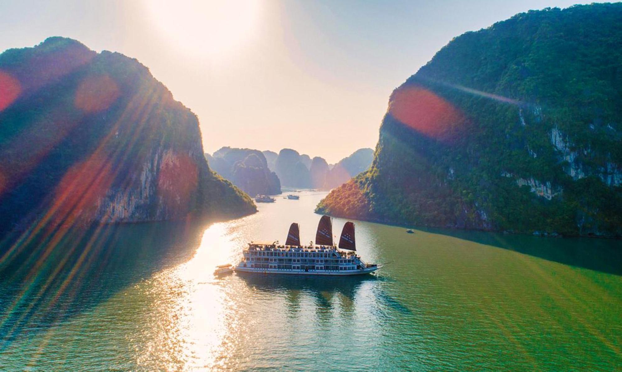Hotel Halong Arcadia Cruise Ha Long Exterior foto