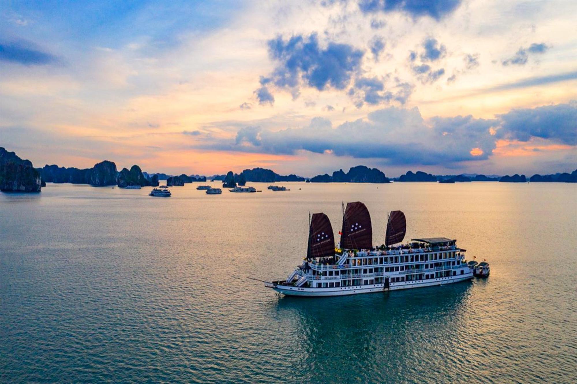 Hotel Halong Arcadia Cruise Ha Long Exterior foto